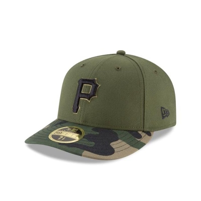 Pittsburgh Pirates Gorra | New Era MLB Alt Authentic Collection Low Profile 59fifty Fitted Cap Mexico - Verdes